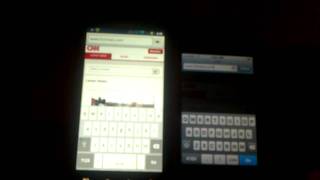 Droid Bionic smoking iphone4.....