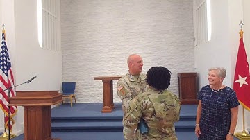 US Army Europe and Africa Command Chaplain Change of Stole