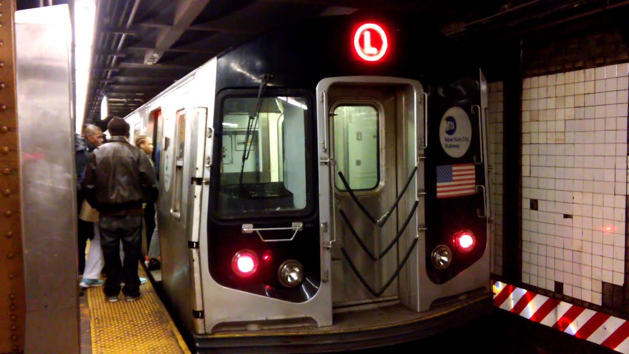 Canadian R143 Train R143 L Train (Canarsie) at 14 St / 6Av - YouTube