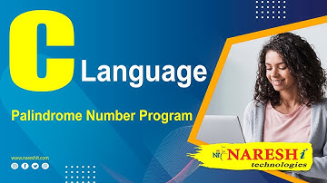 Palindrome Number Program in C | C Language Tutorial | Mr. Srinivas