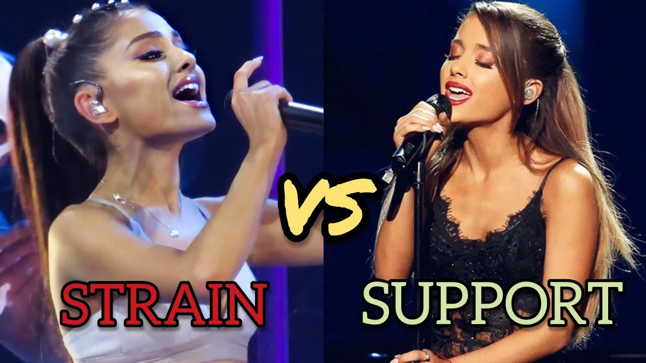 ARIANA GRANDE STRAIN VS SUPPORT | (G#4-Eb5)