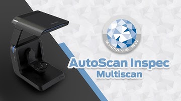 Scan multiple objects at once! With the Shining3D Autoscan Inspec; Metrology scanning