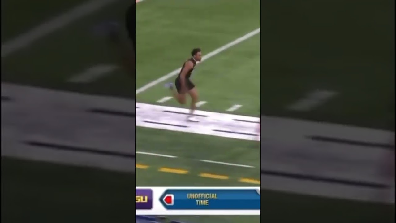 Justin Jefferson 40 Yard Dash YouTube