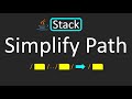 LeetCode - 71. Simplify Path | Stack | Java