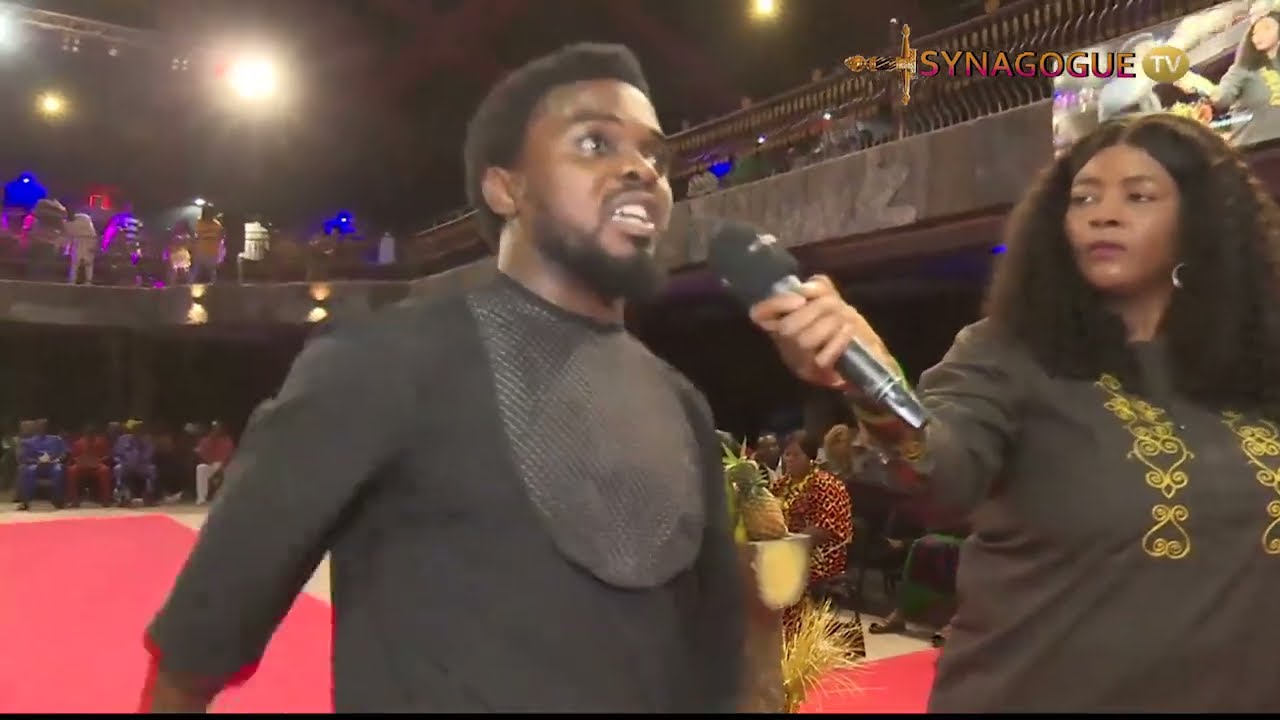 I want to fight you! Watch how the demon tormenting this man was cast out in Jesus name
