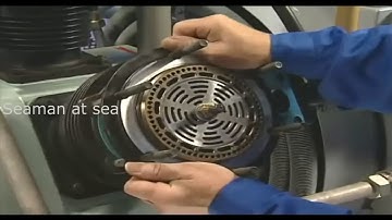 OVERHAULING OF MARINE AIR COMPRESSOR | Checks of air compressor piston rings