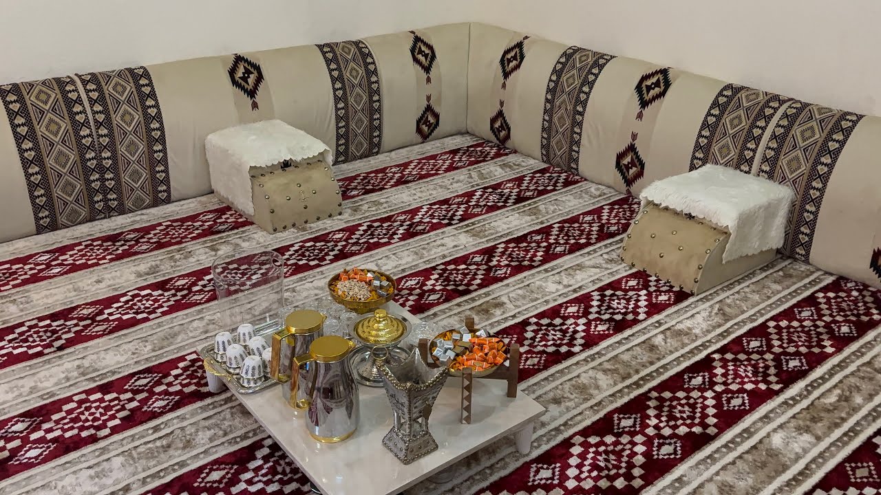 مجلس زوجي الجديد 🤍👏🏻وطلعت اعايد بالامطار والاجواء⛈️😭