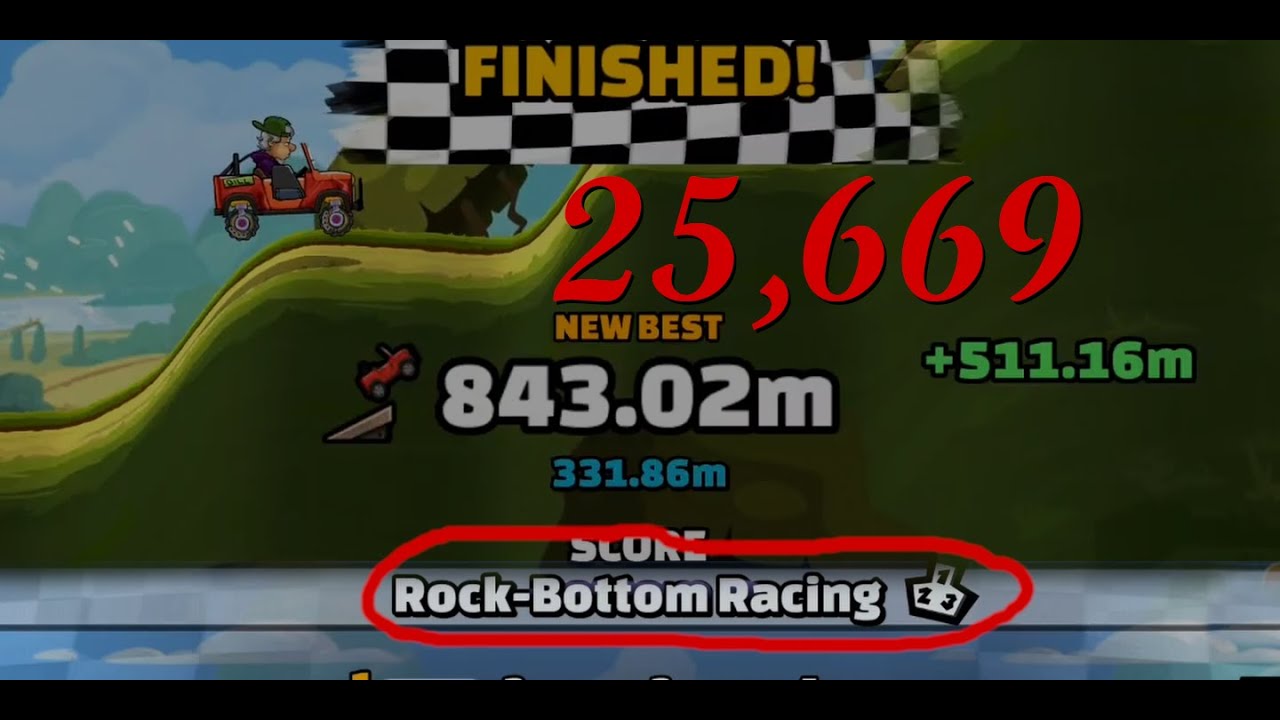 HCR2 - EPIC High Score - Rock-Bottom Racing - The Butler - YouTube