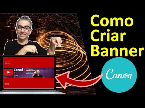 COMO CRIAR BANNER NO CANVA PELO COMPUTADOR - aula 19