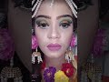 Village Bridal Makeup Tutorial wedding dress #short