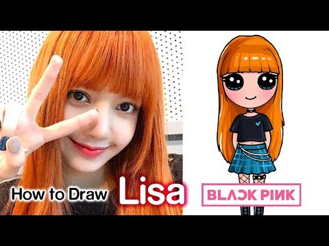 How to Draw Lisa | BlackPink Kpop