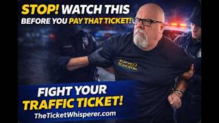 California Traffic Ticket? Watch This BEFORE You Say Anything