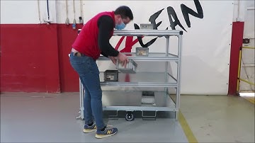 Lean Manufacturing - 4Lean - Part/Box - Straight - Multi - Base - Front or Back - Cart