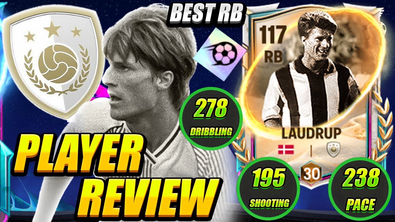Best RB! Footyverse Icon Laudrup Player Review! Laudrup Review! FC Mobile 26 Laudrup Player Review!