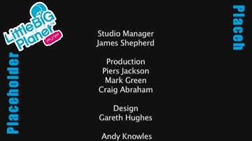 LittleBigPlanet PSP Alpha Credits Placeholder