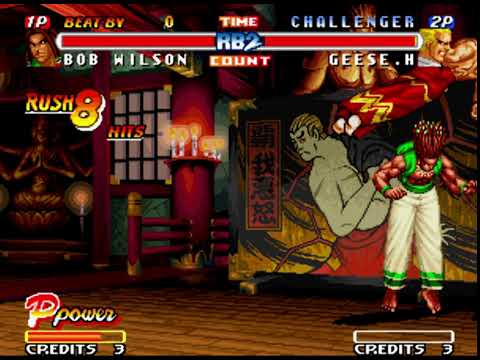Real Bout Fatal Fury 2  Bob's combo