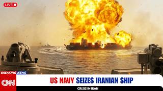 US Navy Seizes Iranian Ship in Hormuz Blockade | Iran Responds