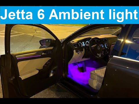 VAGina Garage - VW Jetta 6 атмосферная подсветка RGB