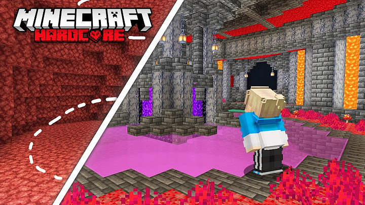 J'ai TRANSFORMÉ mon NETHER dans Minecraft Hardcore !