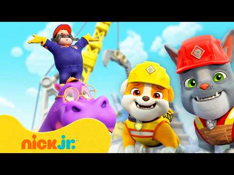 2 Ore di Visitatori a Builder Cove Senza Sosta! con PAW Patrol & Sierra Sparkle | Rubble & Crew