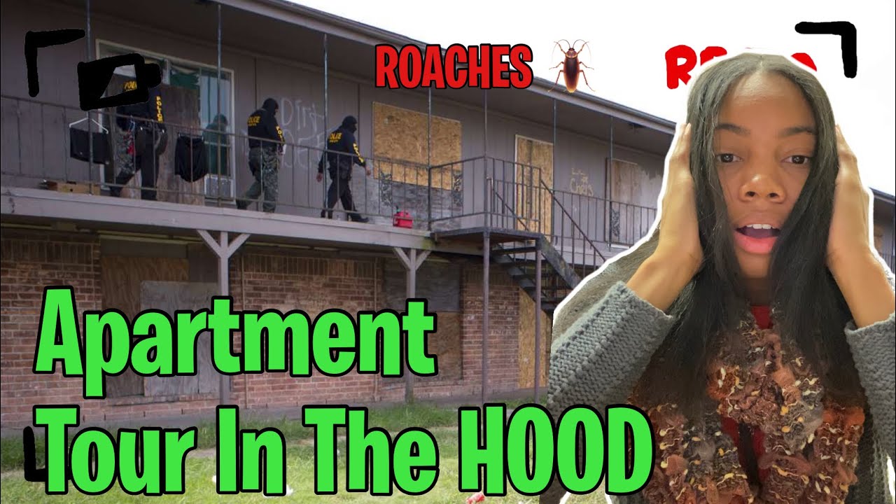 My Studio Apartment Tour In The Hood It's Roaches In Here!!!! YouTube
