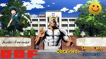 🏆Boku No Roblox: Remastered💯| AUTO-QUEST, EXP FARMER✅