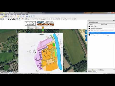 OpenOrienteeringMapper Importer un modèle à l'échelle