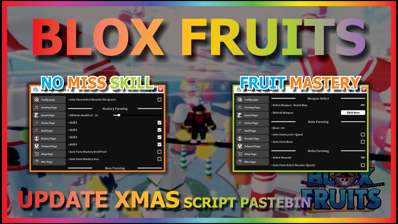 XMAS Blox Fruits SCRIPT AUTO FARM RP in 2023
