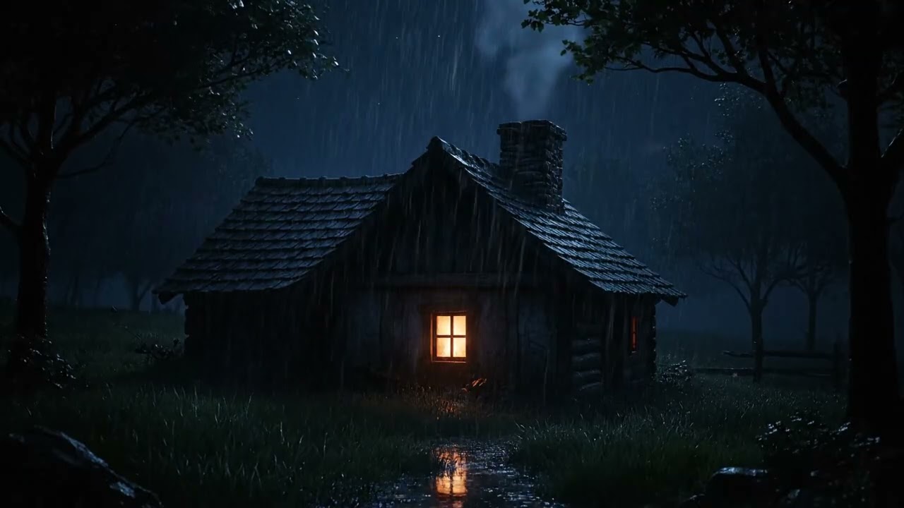 Relax with Soothing ASMR Rain Sounds and Thunder