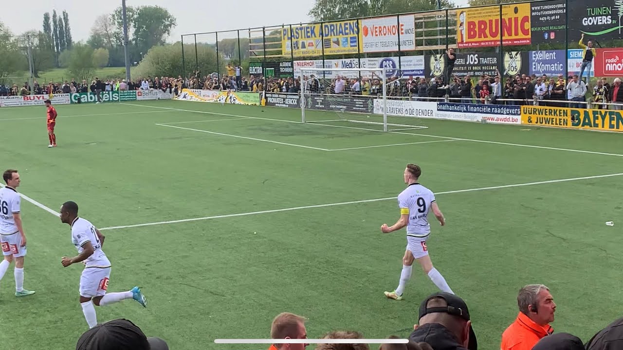 2e Afdeling VV A; KVK Ninove - KSC Lokeren-Temse: 2 - 1 ⚪️⚫️🌕❤️