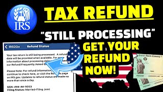 IRS Holding Your Refund? 🤬 Here's What "Still Processing" REALLY Means!