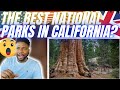 🇬🇧BRIT Reacts To THE BEST NATIONAL PARKS IN CALIFORNIA!