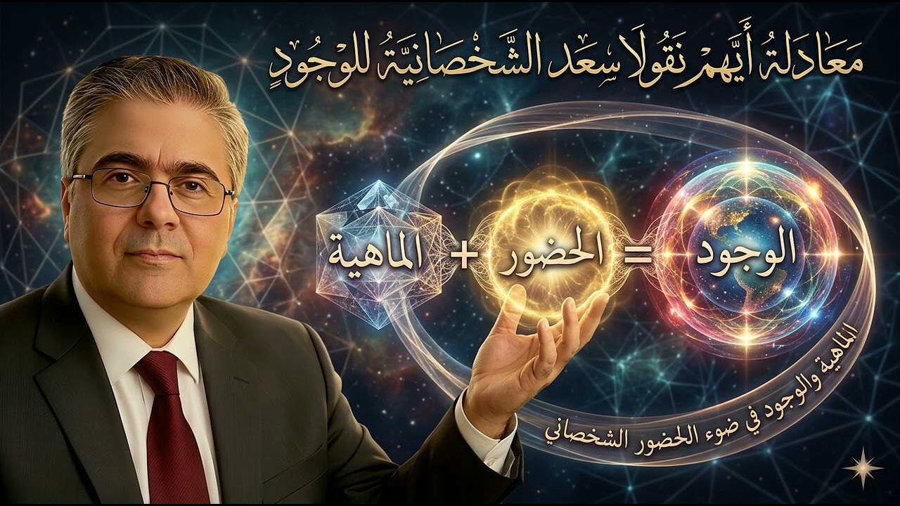 معادلة أيهم نقولا سعد الشخصانية للوجود - الماهية + الحضور = الوجود