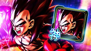 (Dragon Ball Legends) ZENKAI SSJ4 VEGETA FROM 2019 1 SHOTS LEGENDS FEST 2023 UNITS WITH HIS EQUIP!