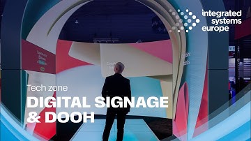 ISE 2025 Digital Signage & DooH Technology Zone