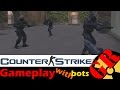 Counter-Strike v1.6 gameplay with Hard bots - Alleyway/Backalley - Counter-Terrorist