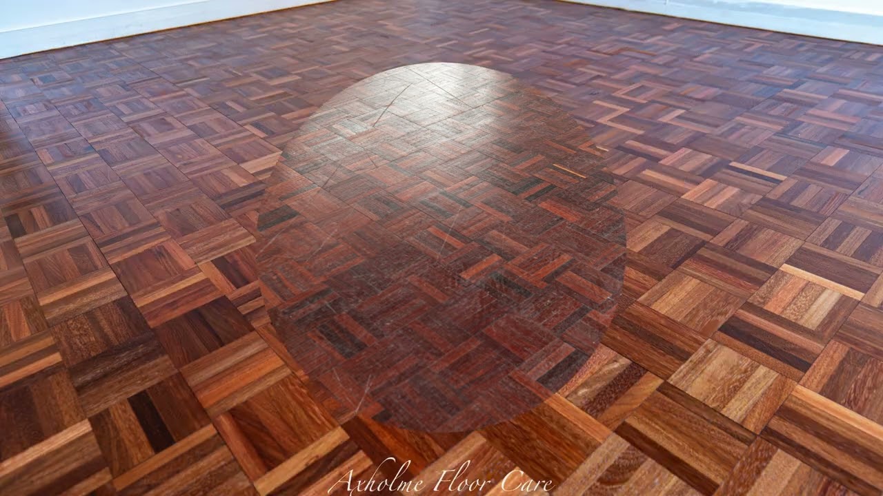 Parquet floor restoration