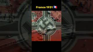 France 🇫🇷 1931 and 1940 😔 #shorts #history #war #short #viral #france #ww2 #onlyeducation #trending