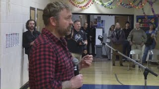 Senate candidate Graham Platner speaks on Sen. Susan Collins' "power and seniority"