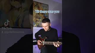 Till there was you. Solo jazz guitar