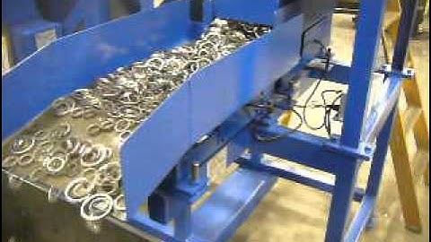 SPECTRUM AUTOMATION COMPANY VALVE SEAT FEED SYSTEM