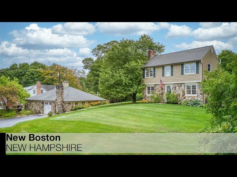 176 Bedford Road, New Boston, NH home video tour