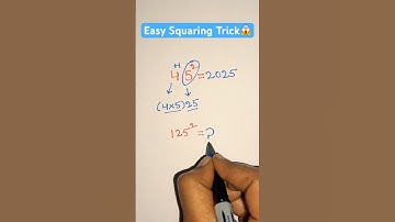 EASY Squaring Trick!