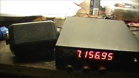 40m VFO SSB/CW Receive kit with 8 digit frequency counter  PART-1