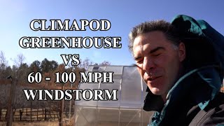Climapod VS 60 to 100 MPH Wind Storm