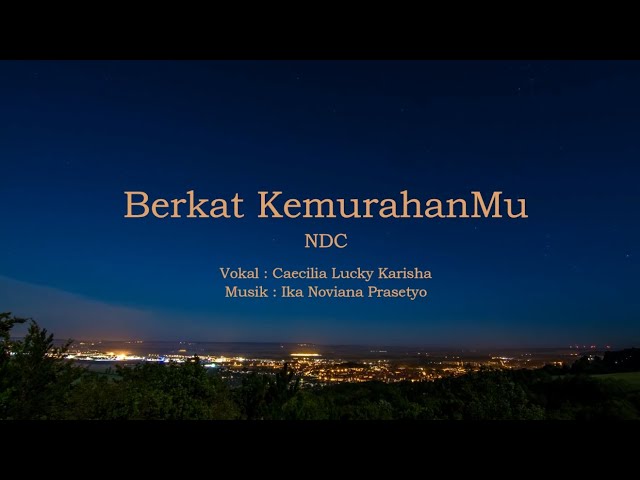 Berkat KemurahanMu | NDC | Cover class=