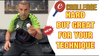 DEVELOP YOUR BACKHAND TECHNIQUE with the eBaTT - Challenge #17