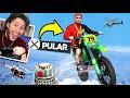 A Cada BATIDA MINHA MOTO PULA MAIS ALTO!! (GTA 5 RP)