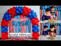 Cara membuat dekorasi ulang tahun anak laki-laki | cara merangkai balon gapura