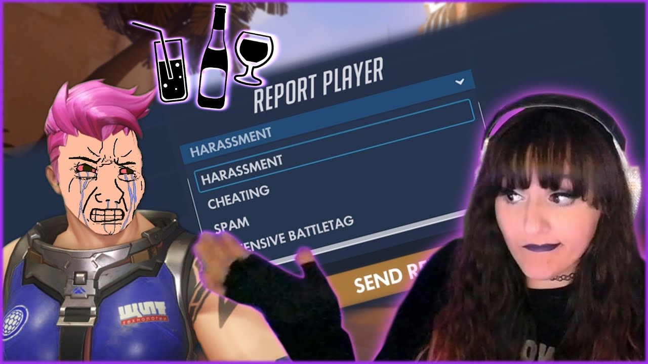 Teaming up to shut down a toxic drunk guy… | Overwatch - YouTube